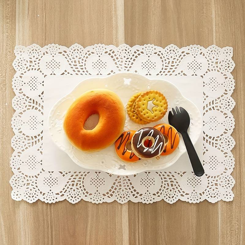 Paper Lace Doilies Food Grade Modern Decorative - Temu